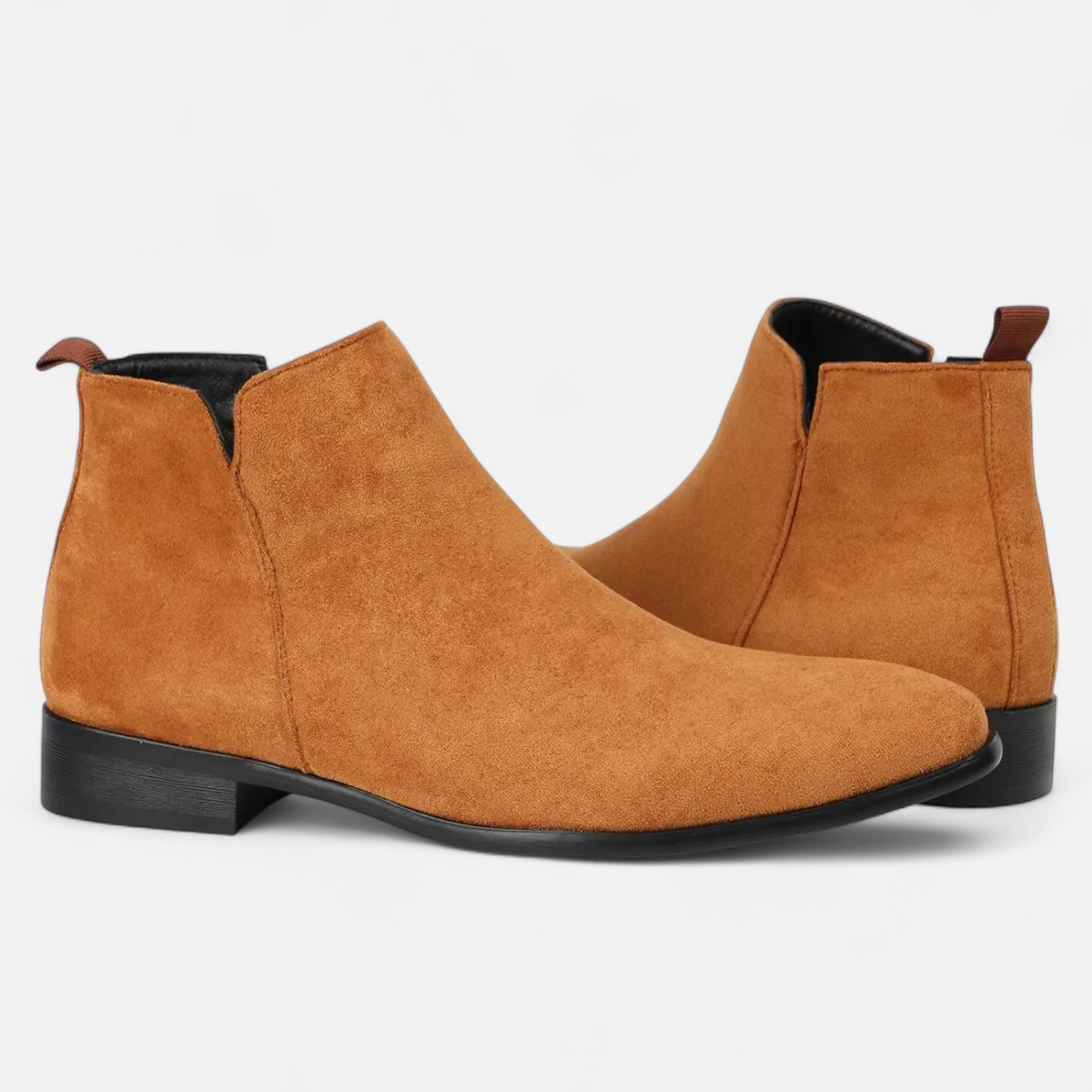 Devinton | Men’s Square-Toe Chelsea Boots
