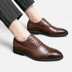 Herre Oxford Sko Brogue Detalje Formel Bryllup Smart