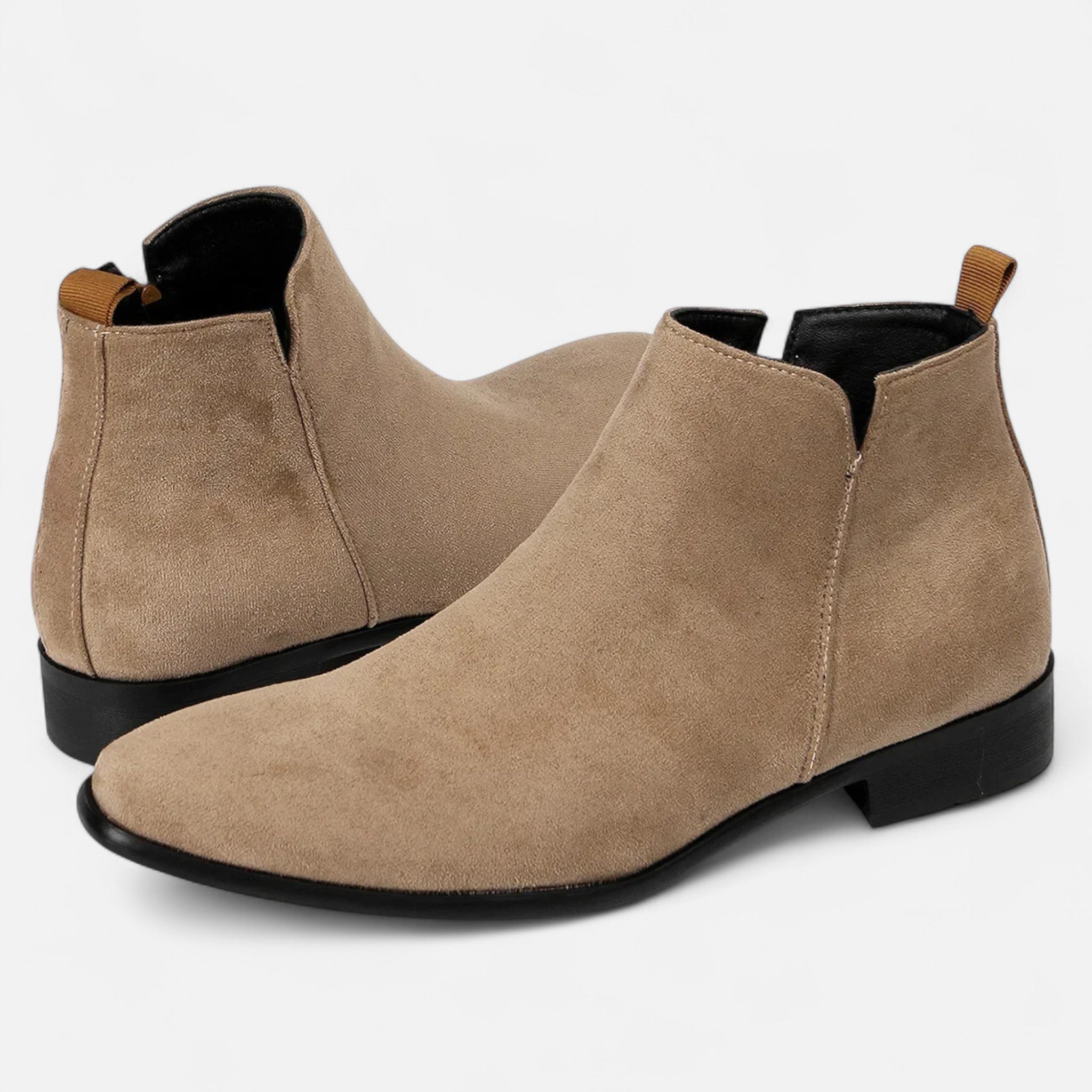 Devinton | Men’s Square-Toe Chelsea Boots