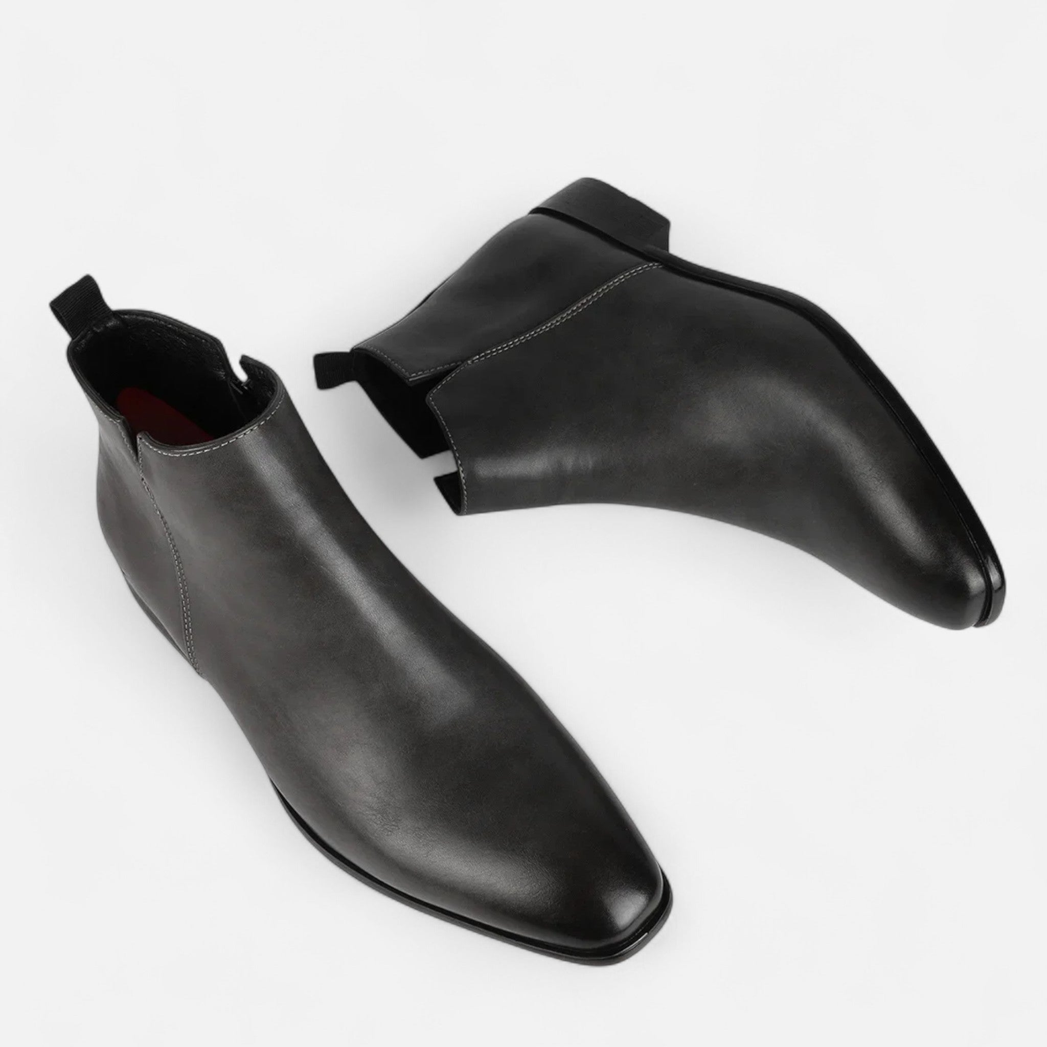 Devinton | Men’s Square-Toe Chelsea Boots