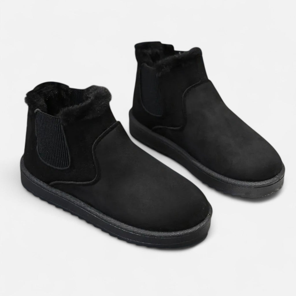 Devinton | Women's Winter Ankle Boots with Thick Sole and Elegant Design