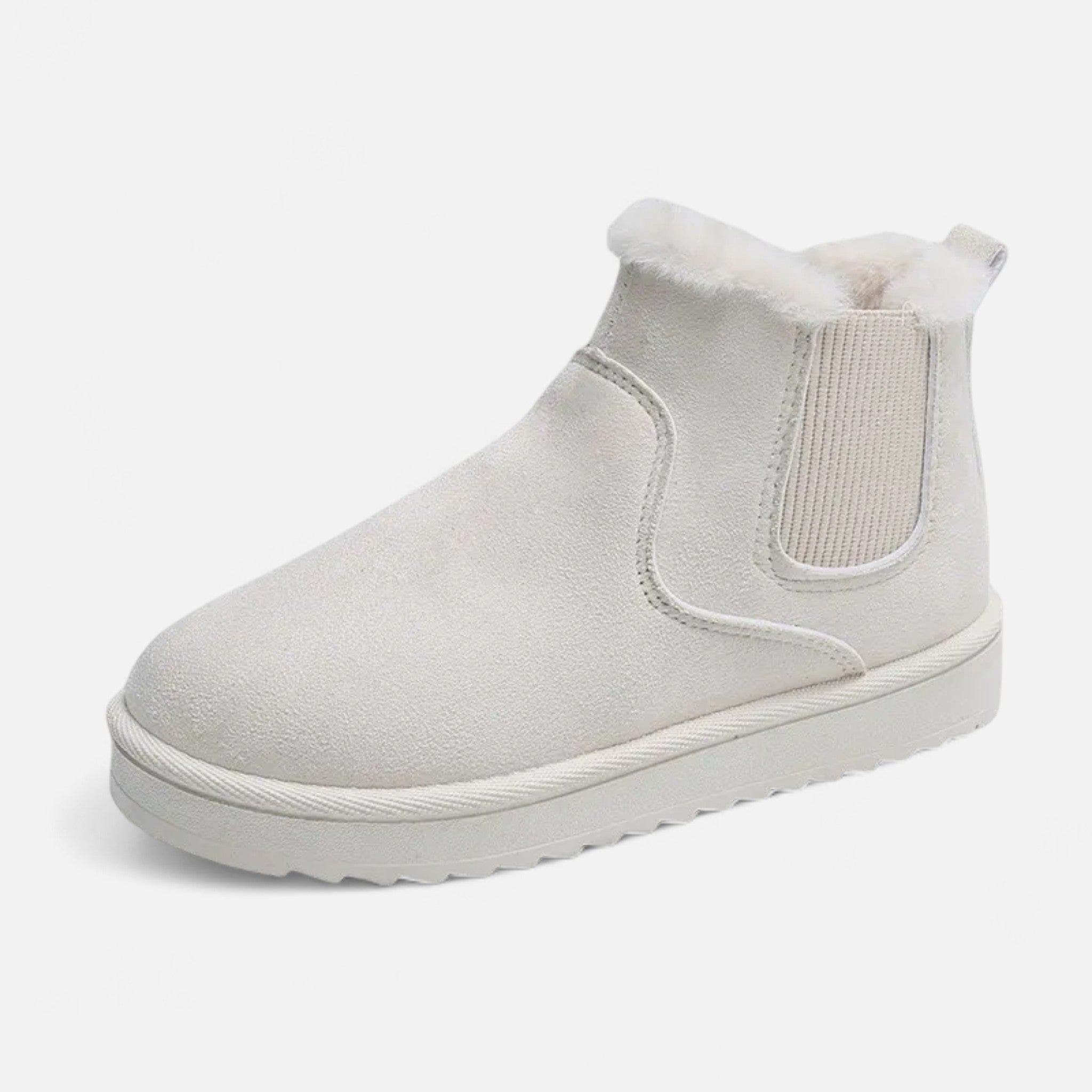 Devinton | Women's Winter Ankle Boots with Thick Sole and Elegant Design