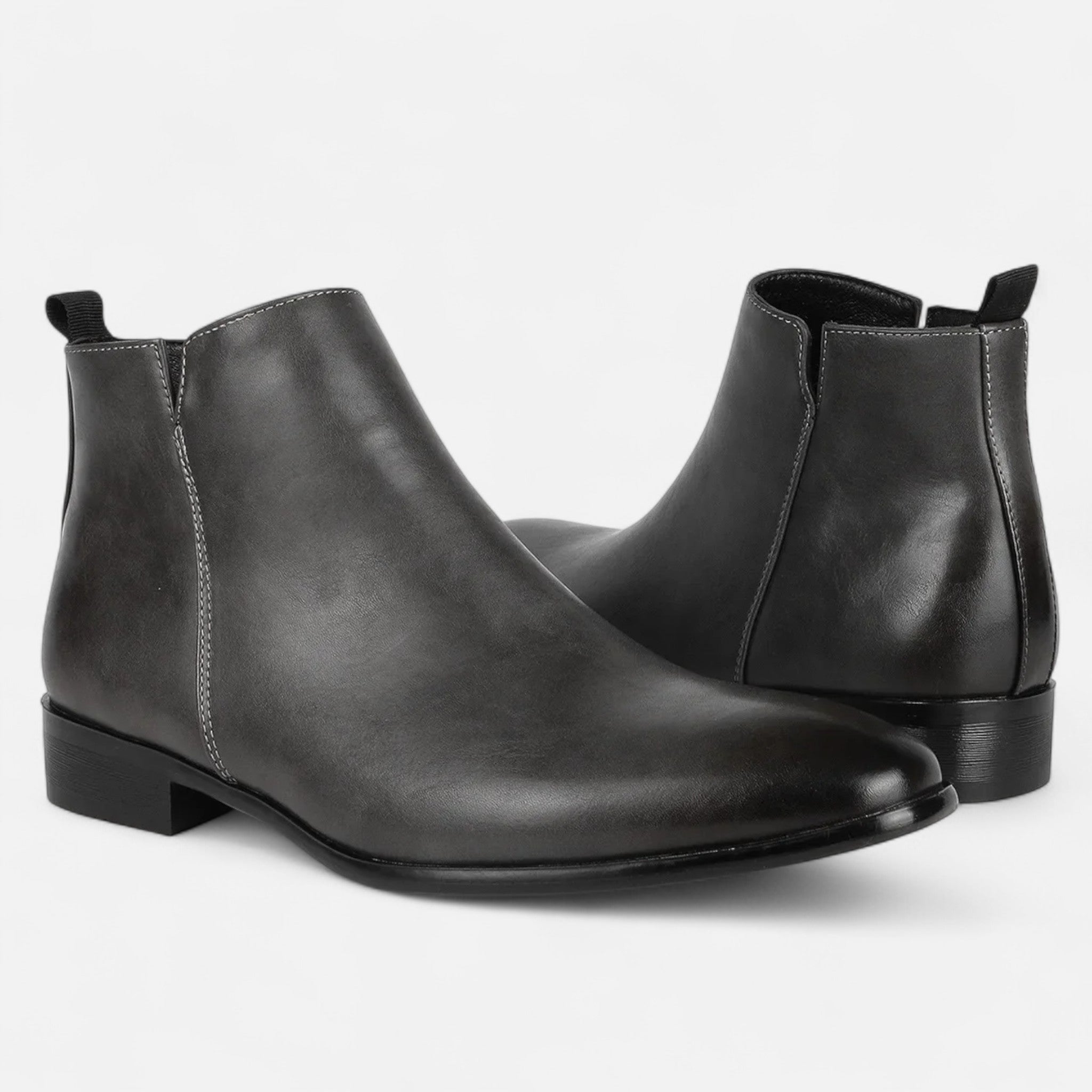 Devinton | Men’s Square-Toe Chelsea Boots