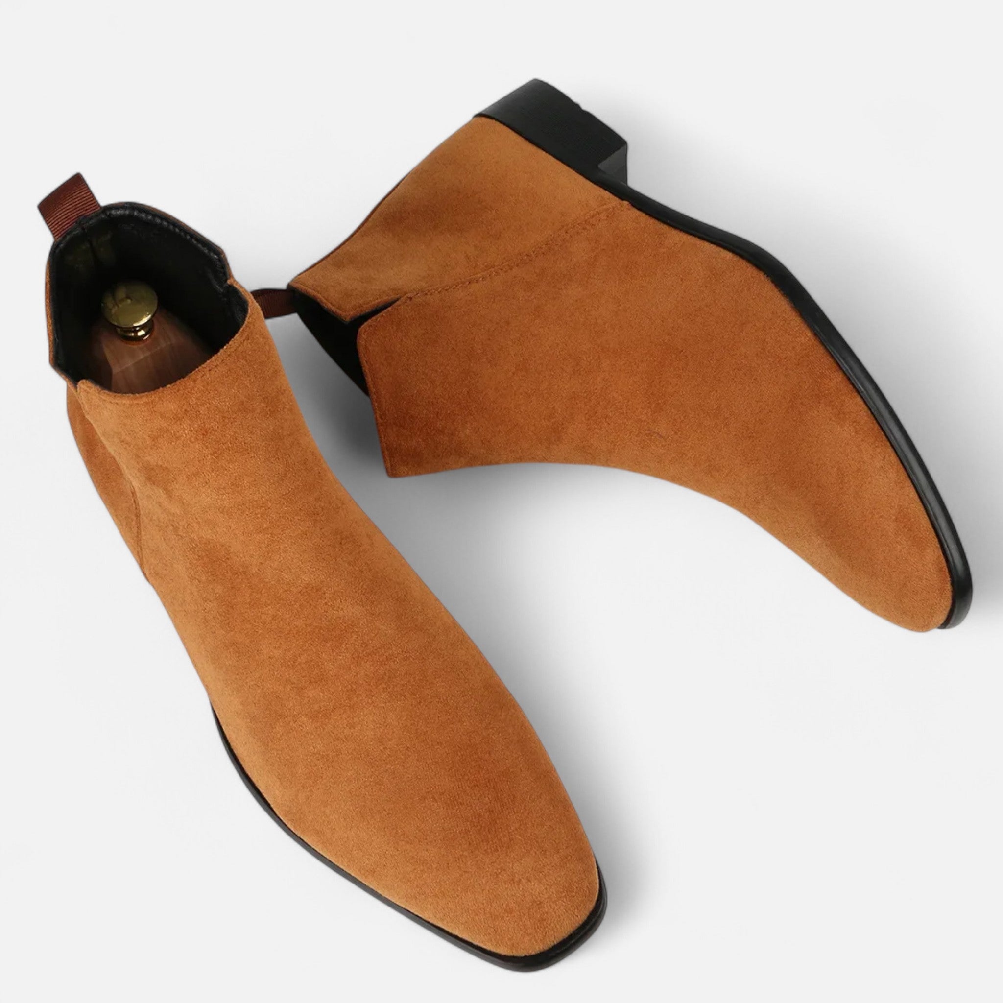 Devinton | Men’s Square-Toe Chelsea Boots