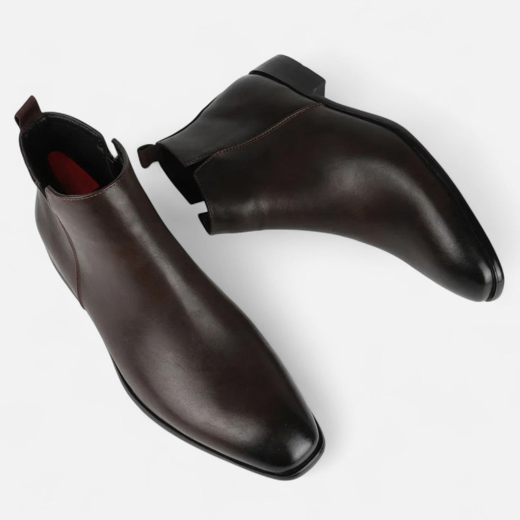 Devinton | Men’s Square-Toe Chelsea Boots
