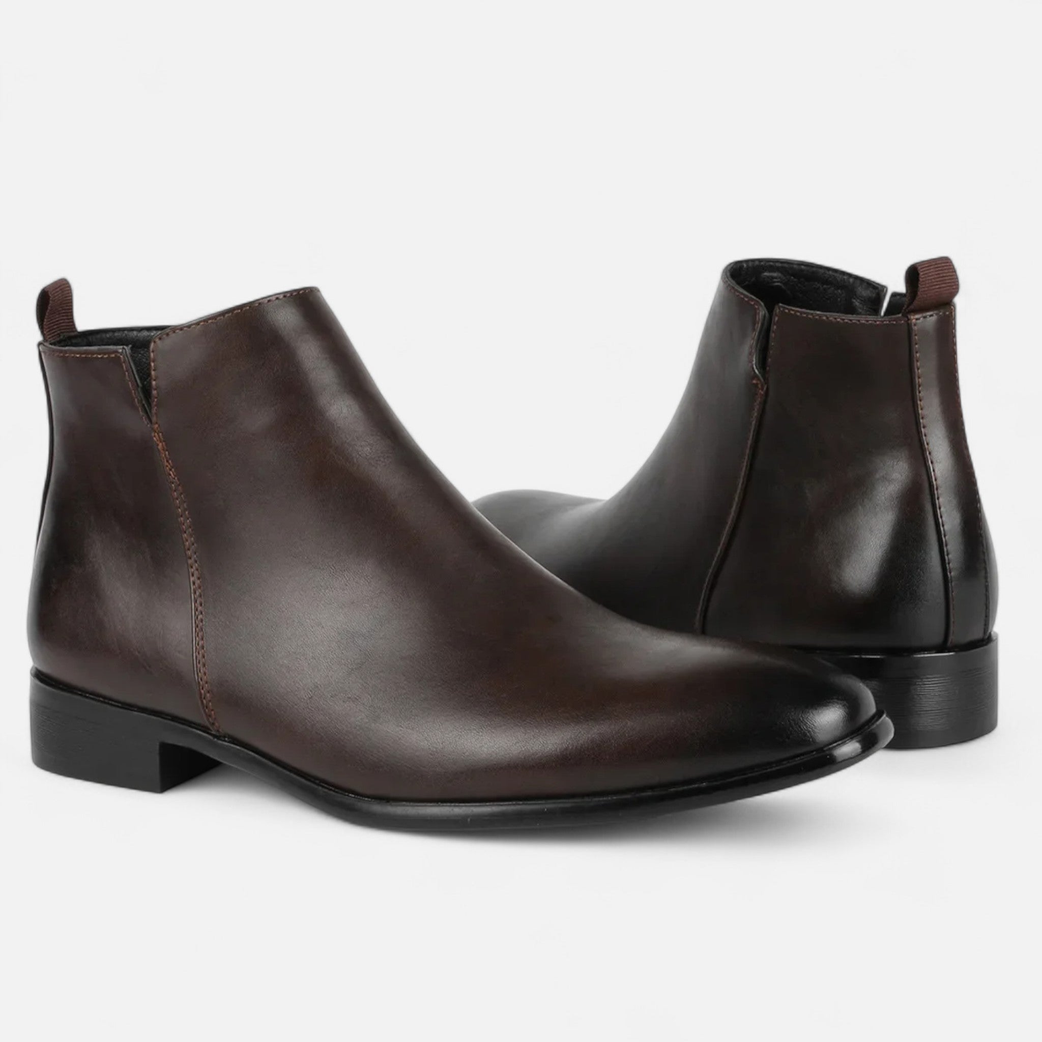 Devinton | Men’s Square-Toe Chelsea Boots