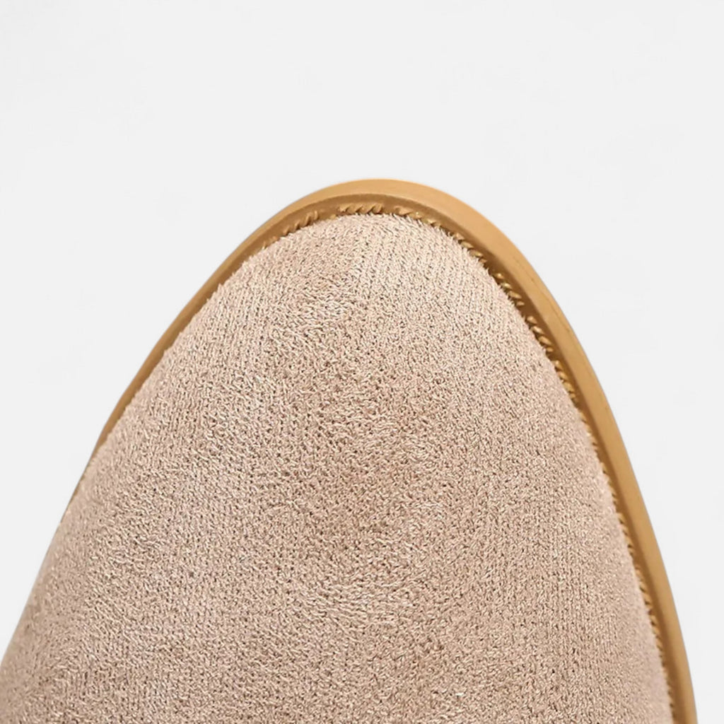 Devinton | Women's Mid-Heel Chelsea Boots in Suede