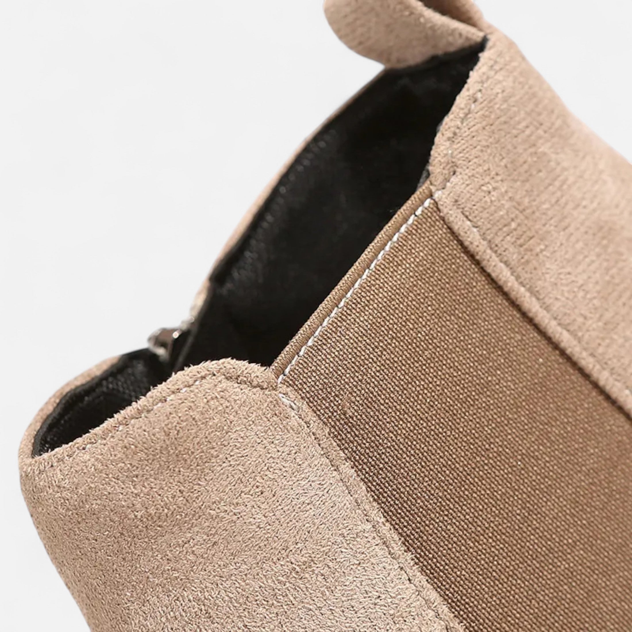 Devinton | Women's Mid-Heel Chelsea Boots in Suede