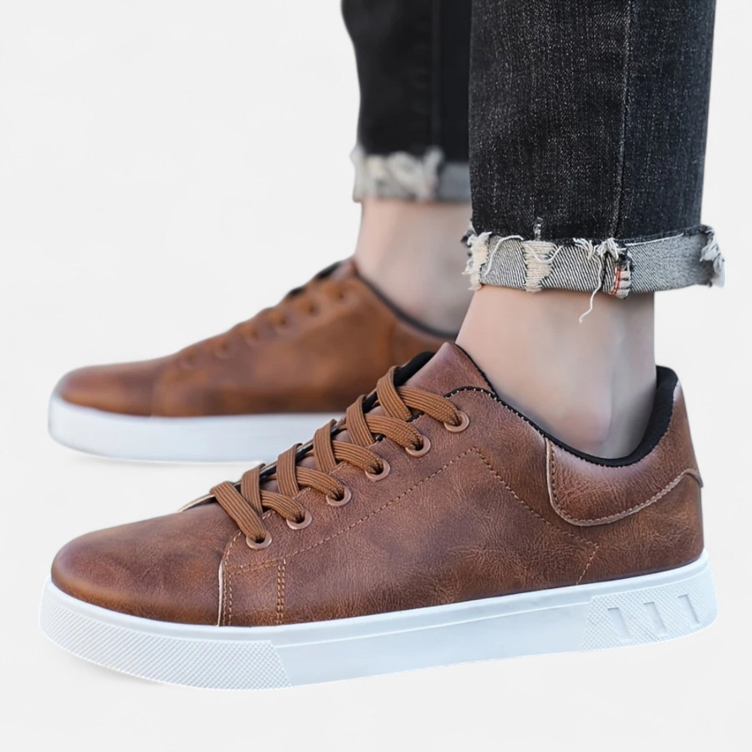 Devinton | Men’s Classic Business Casual Sneakers