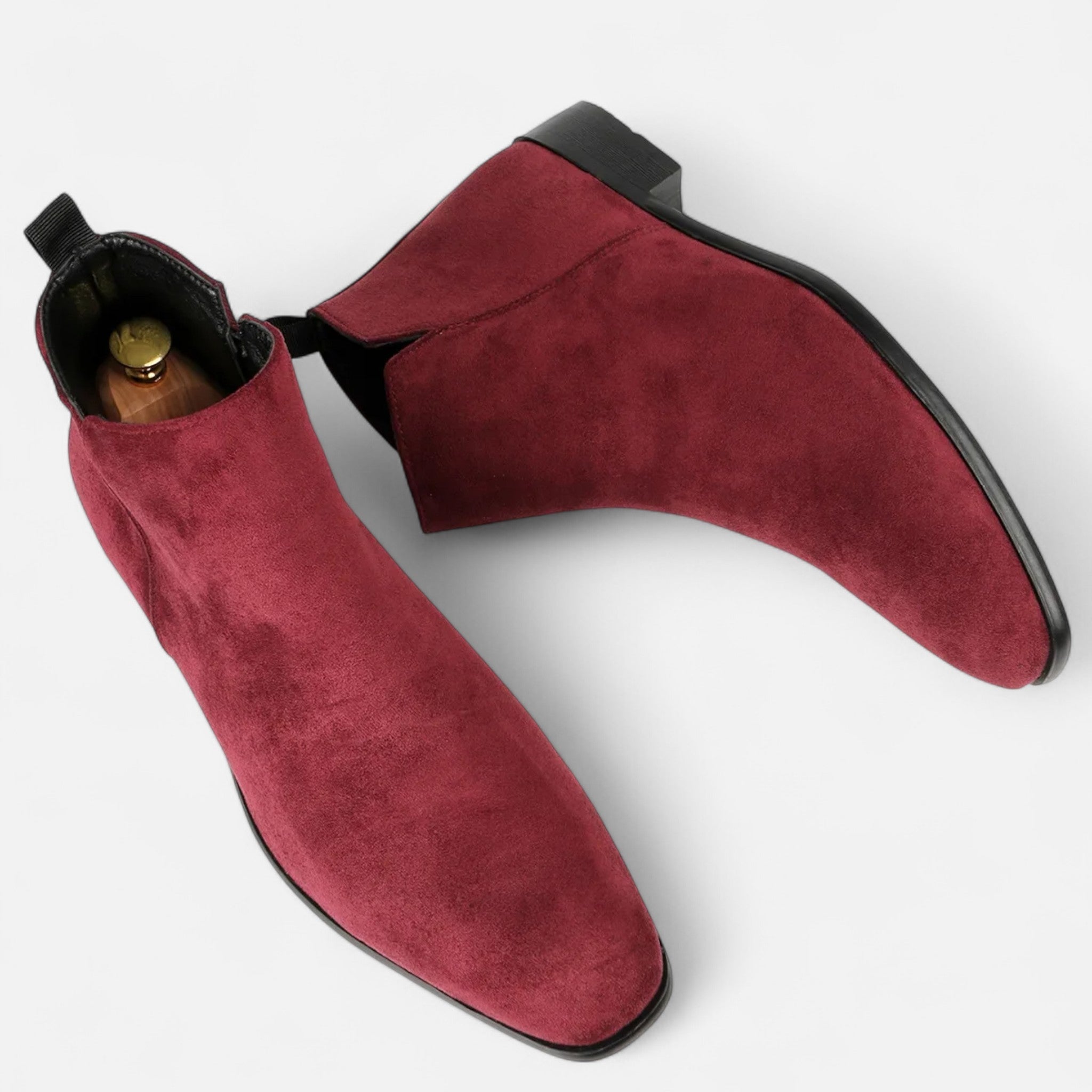 Devinton | Men’s Square-Toe Chelsea Boots