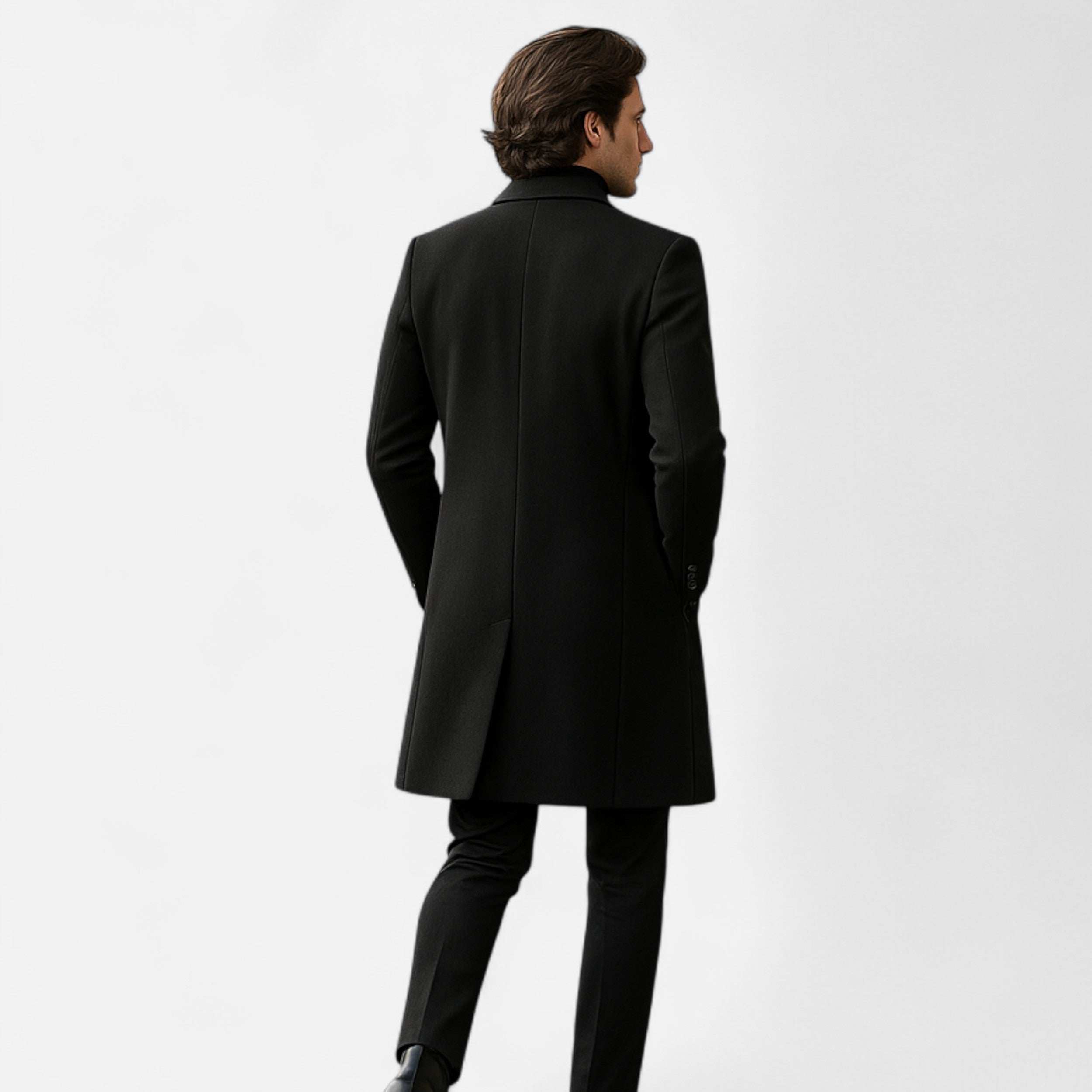 Devinton | Men's Winter Coat, Business Casual Style