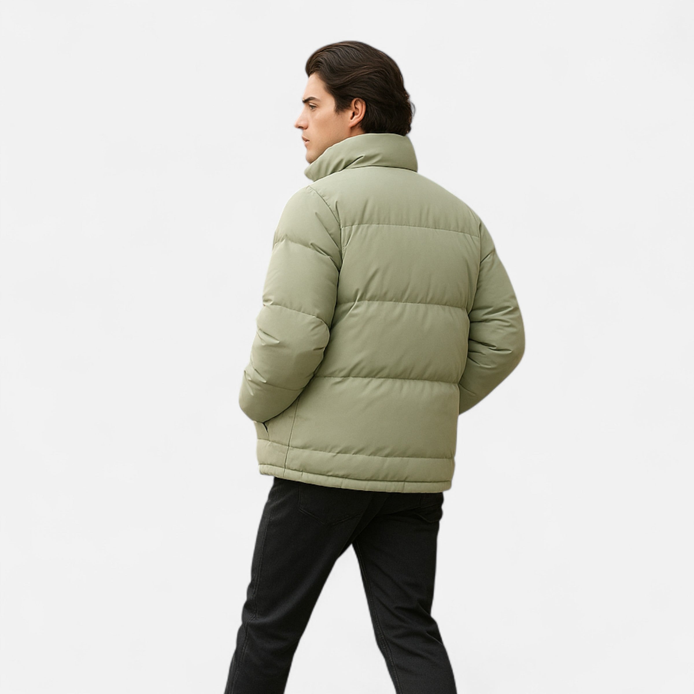 Devinton | Men's Plus Size Winter Quilted Jacket Waterproof and Warm