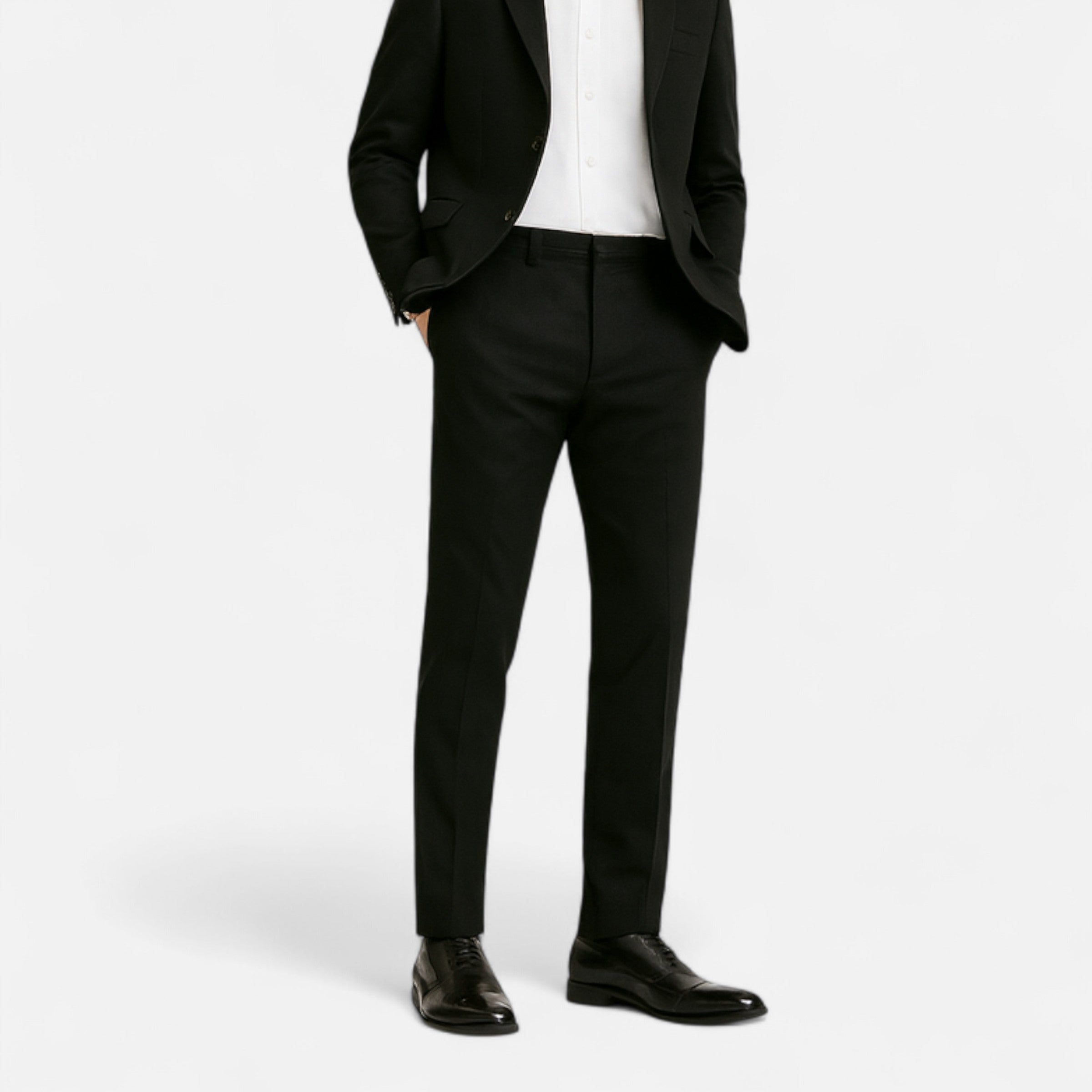Herre Oxford Sko Brogue Detalje Formel Bryllup Smart