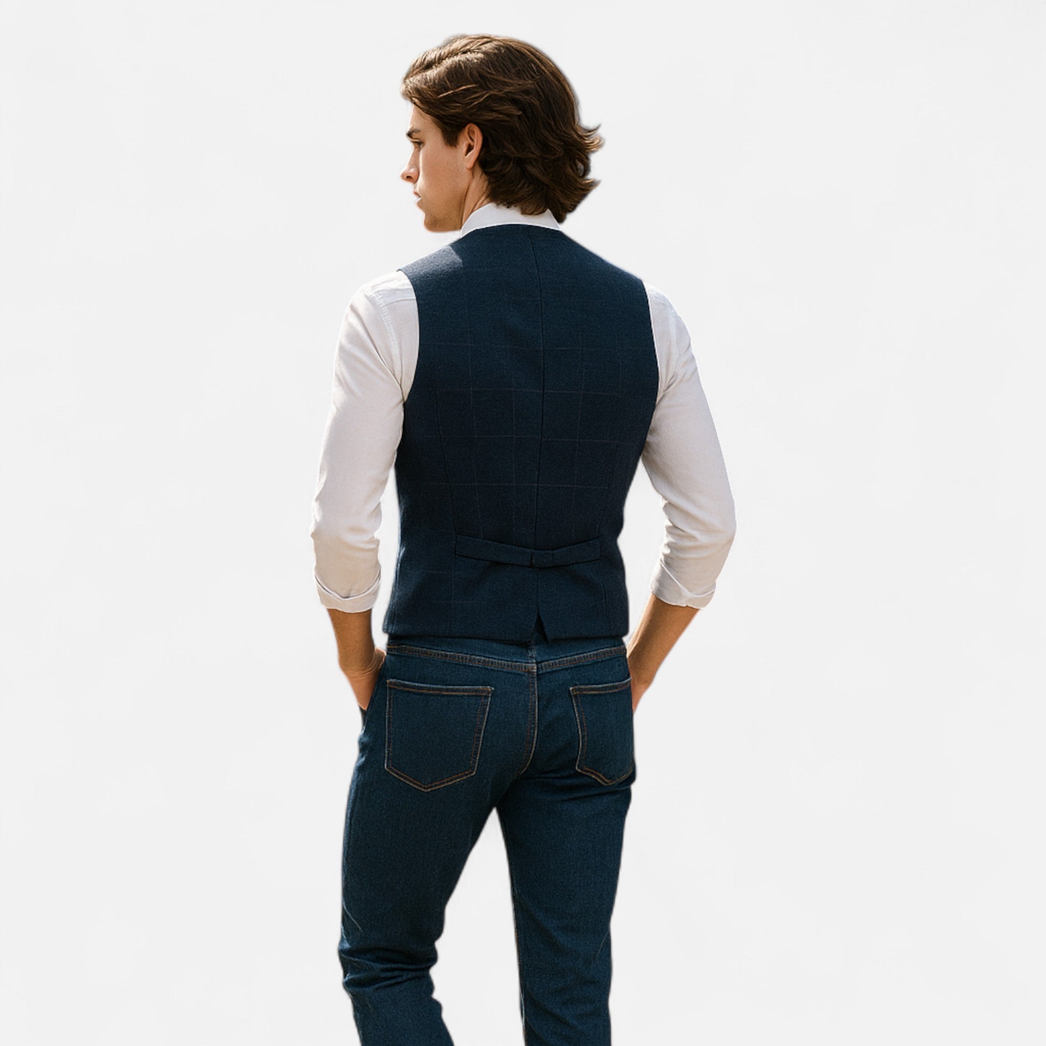 Devinton | Men's Vintage Vest with Classic Cut