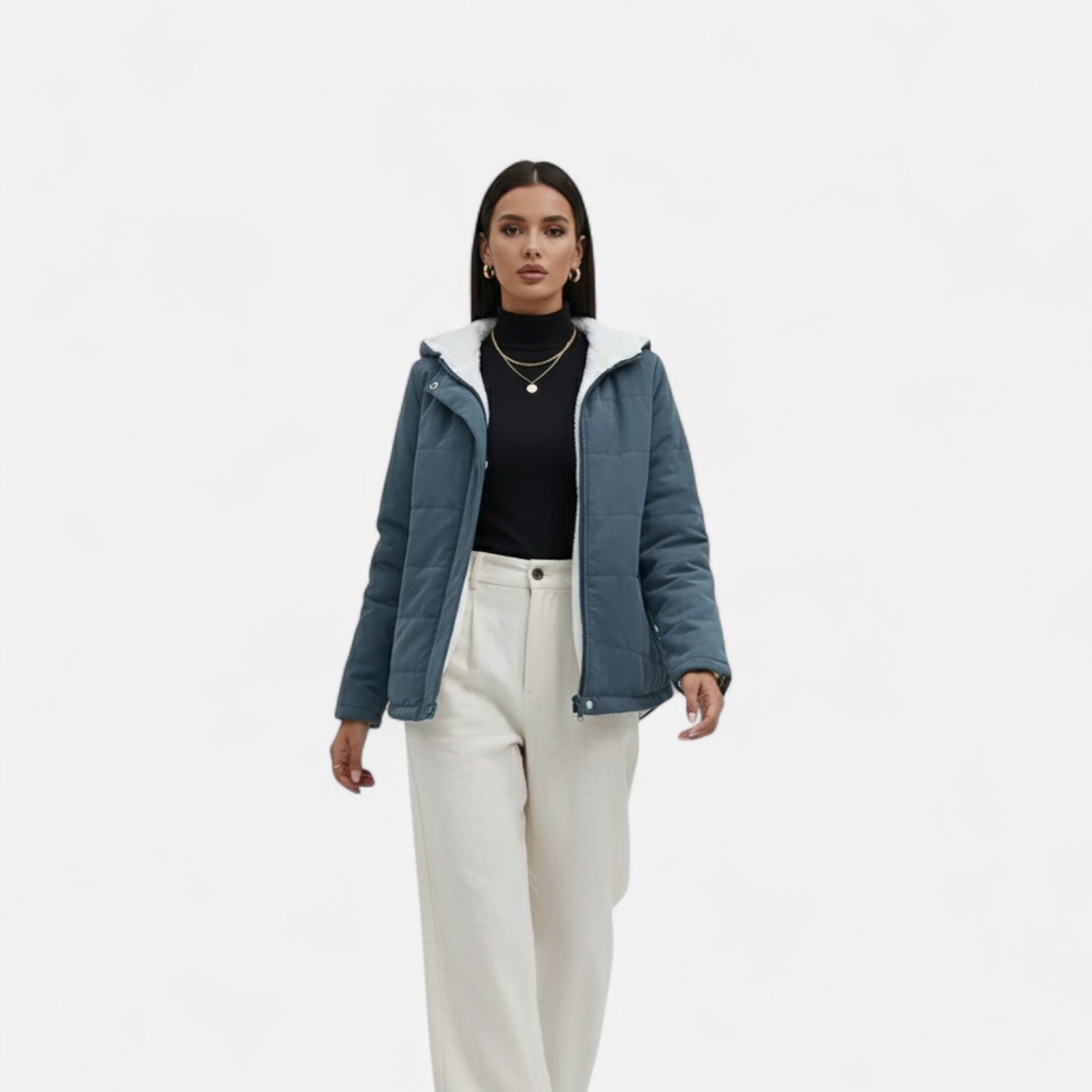 Devinton | Women's Winter Jacket with Fleece Lining