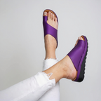 Dame Sandaler Platform Tå Separator Blød Sål Komfort Sommer