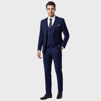Herre Tre-delt Jakkesæt Slim Fit Formel Bryllup