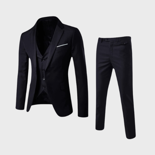 Herre Tre-delt Jakkesæt Slim Fit Formel Bryllup