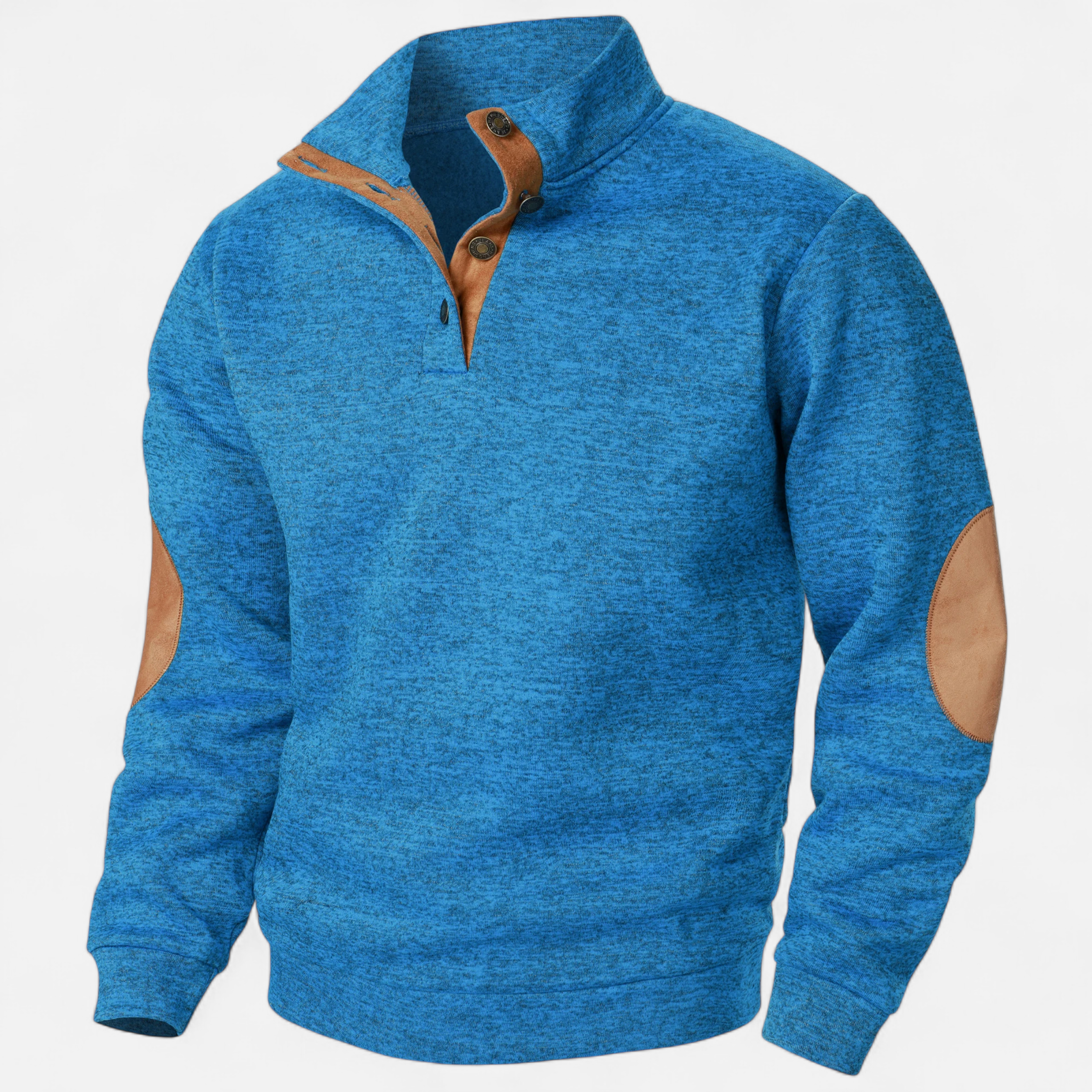 Devinton | Men’s Knitted Jumper – Stand Collar Heritage Style