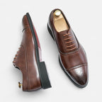 Herre Oxford Sko Brogue Detalje Formel Bryllup Smart