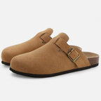Herre Clogs Ruskind Spænde Sommer Komfort Slip On