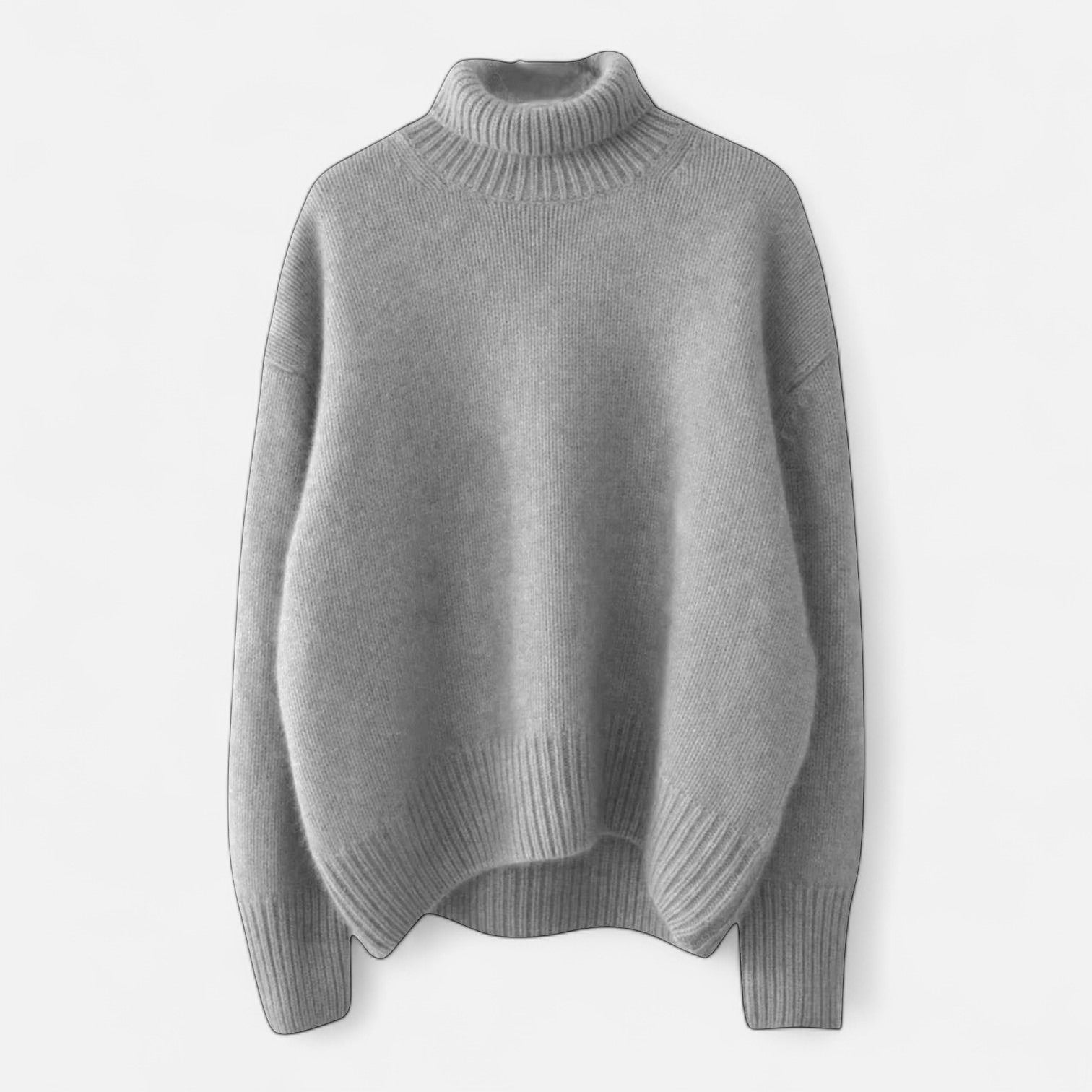 Devinton | Women's Winter High Neck Cashmere Jumper