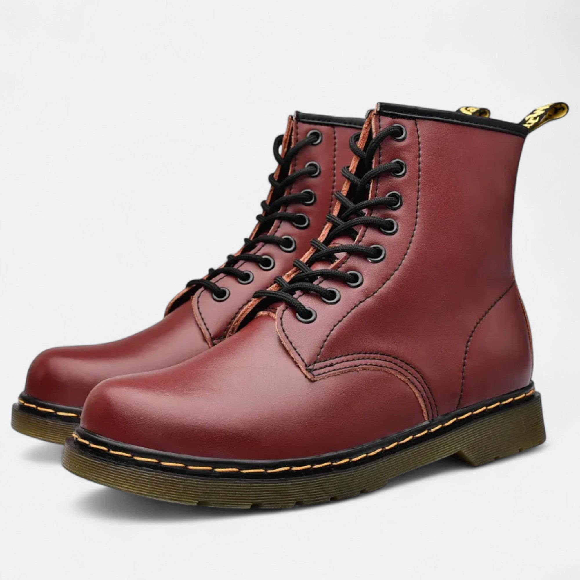 Devinton | Women’s Riviera Cowhide Leather Martin Boots