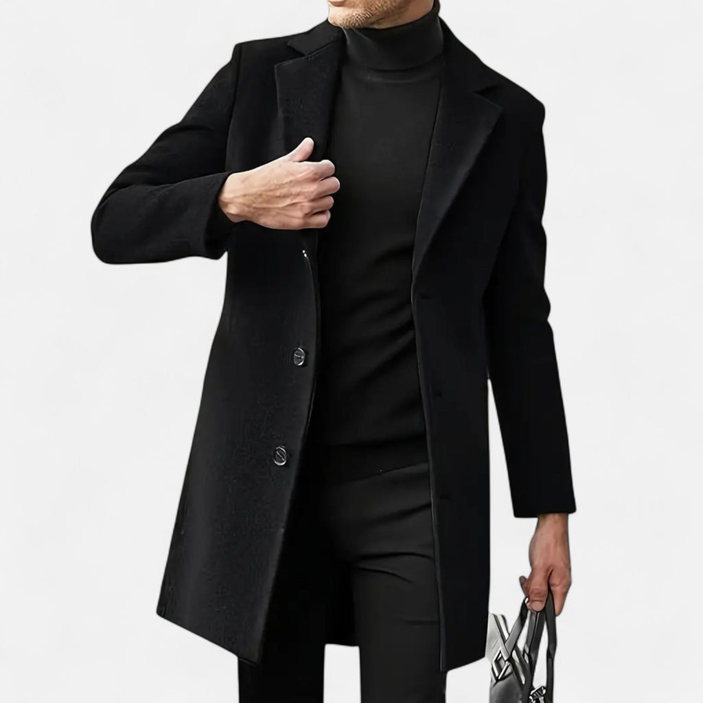 Devinton | Men's Winter Coat, Business Casual Style