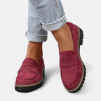Dame Loafers Ruskind Platform Sål Penny Loafer Komfort
