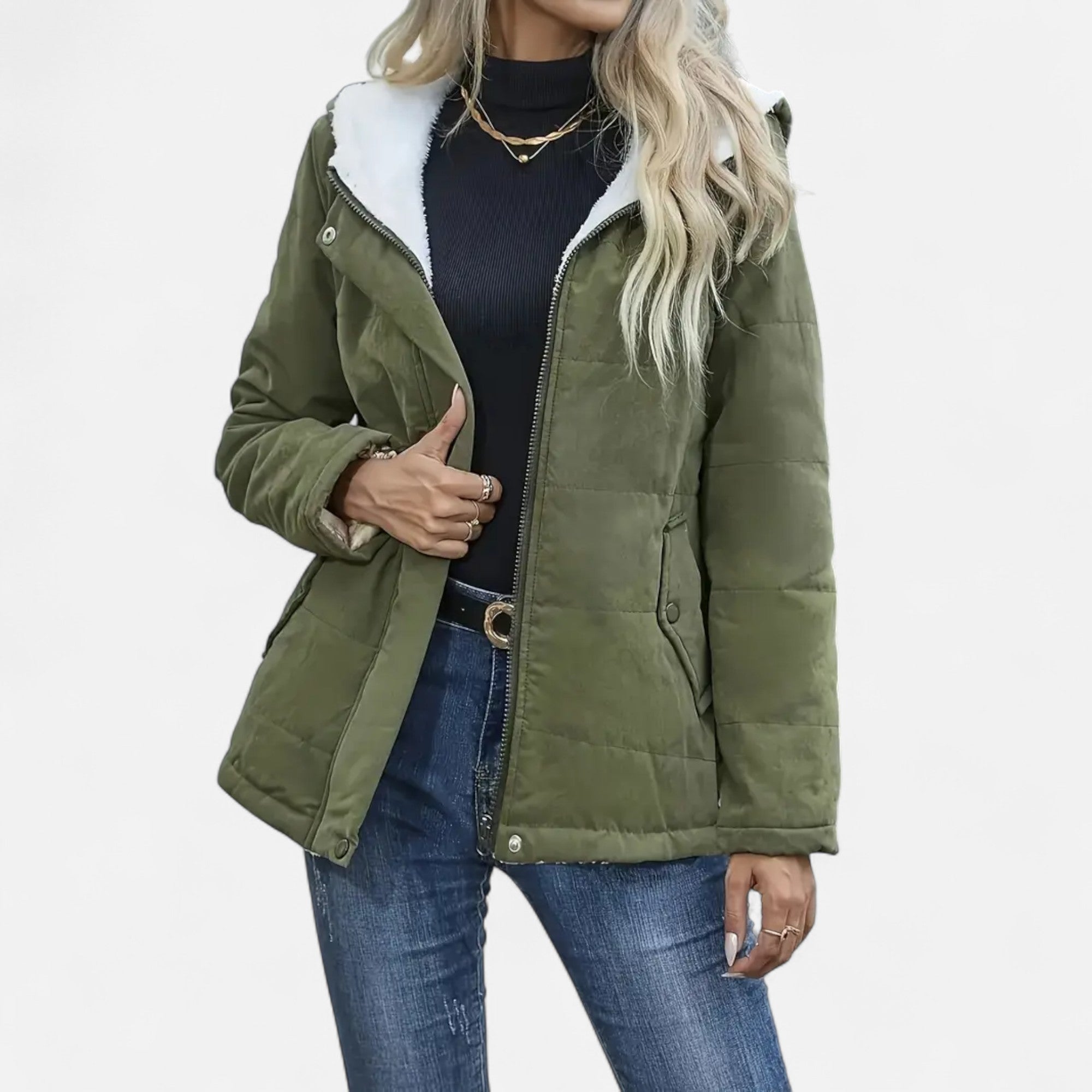 Devinton | Women's Winter Jacket with Fleece Lining