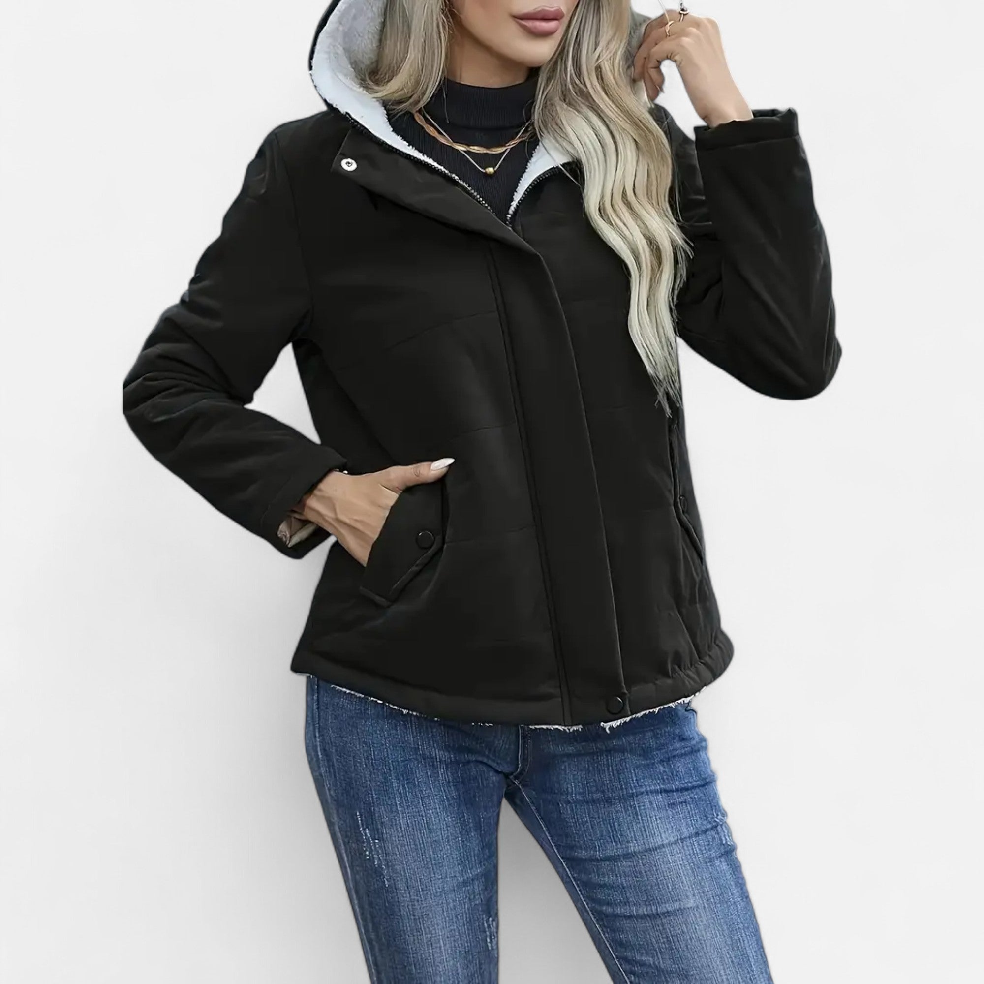 Devinton | Women's Winter Jacket with Fleece Lining