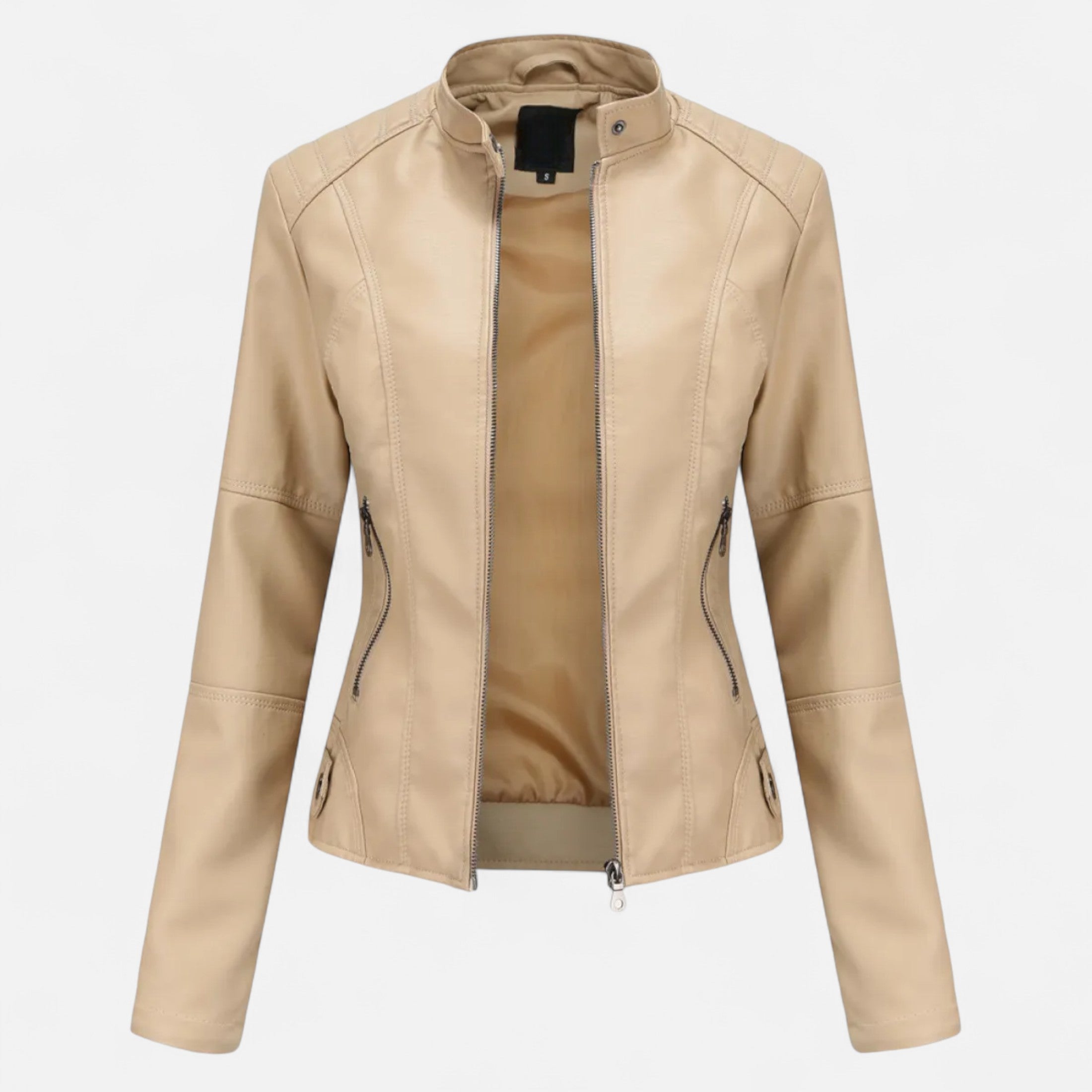 Devention | Women’s Leather Jacket– Heritage Chic