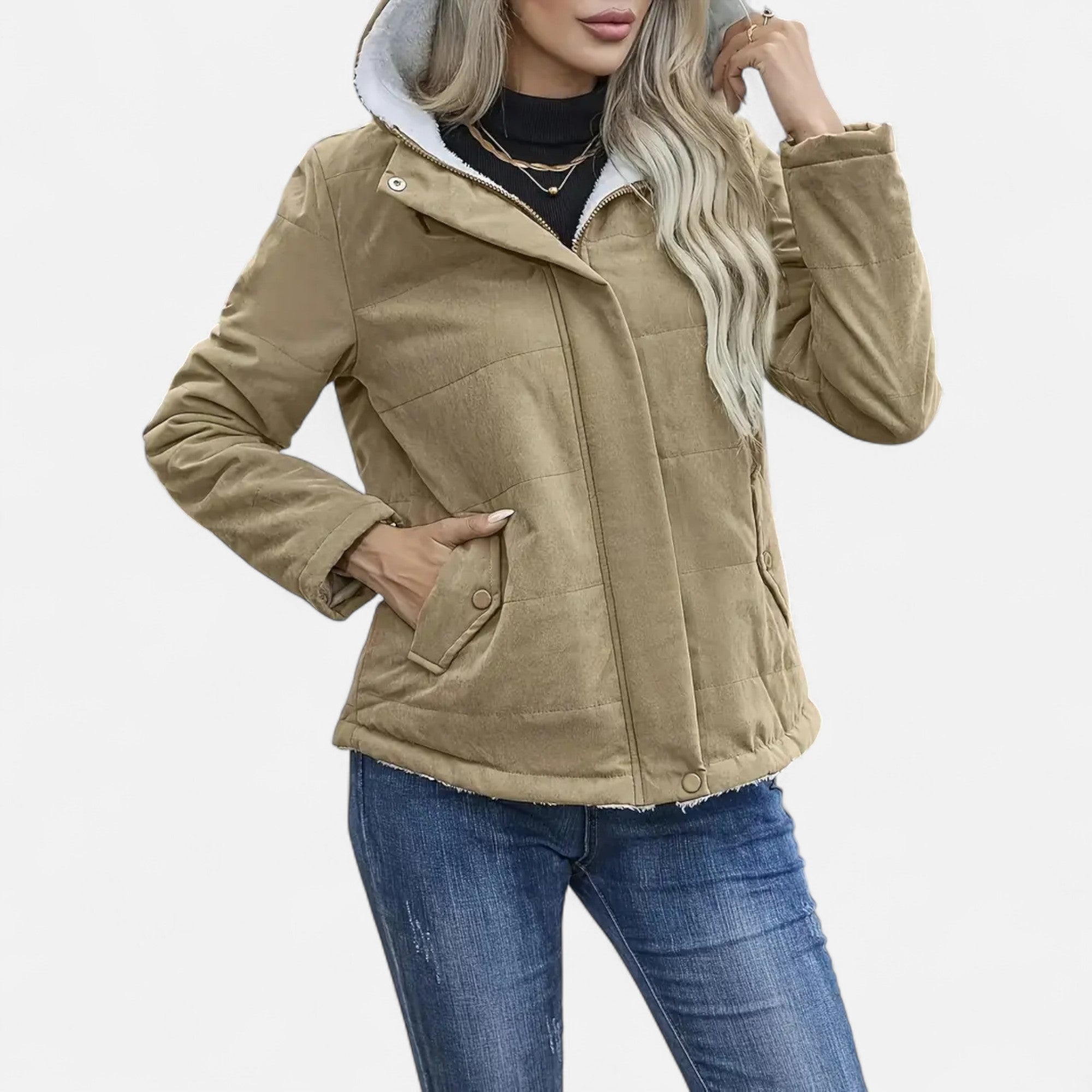 Devinton | Women's Winter Jacket with Fleece Lining