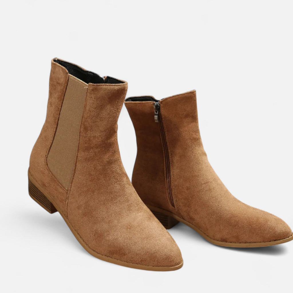 Devinton | Women's Mid-Heel Chelsea Ankle Boots