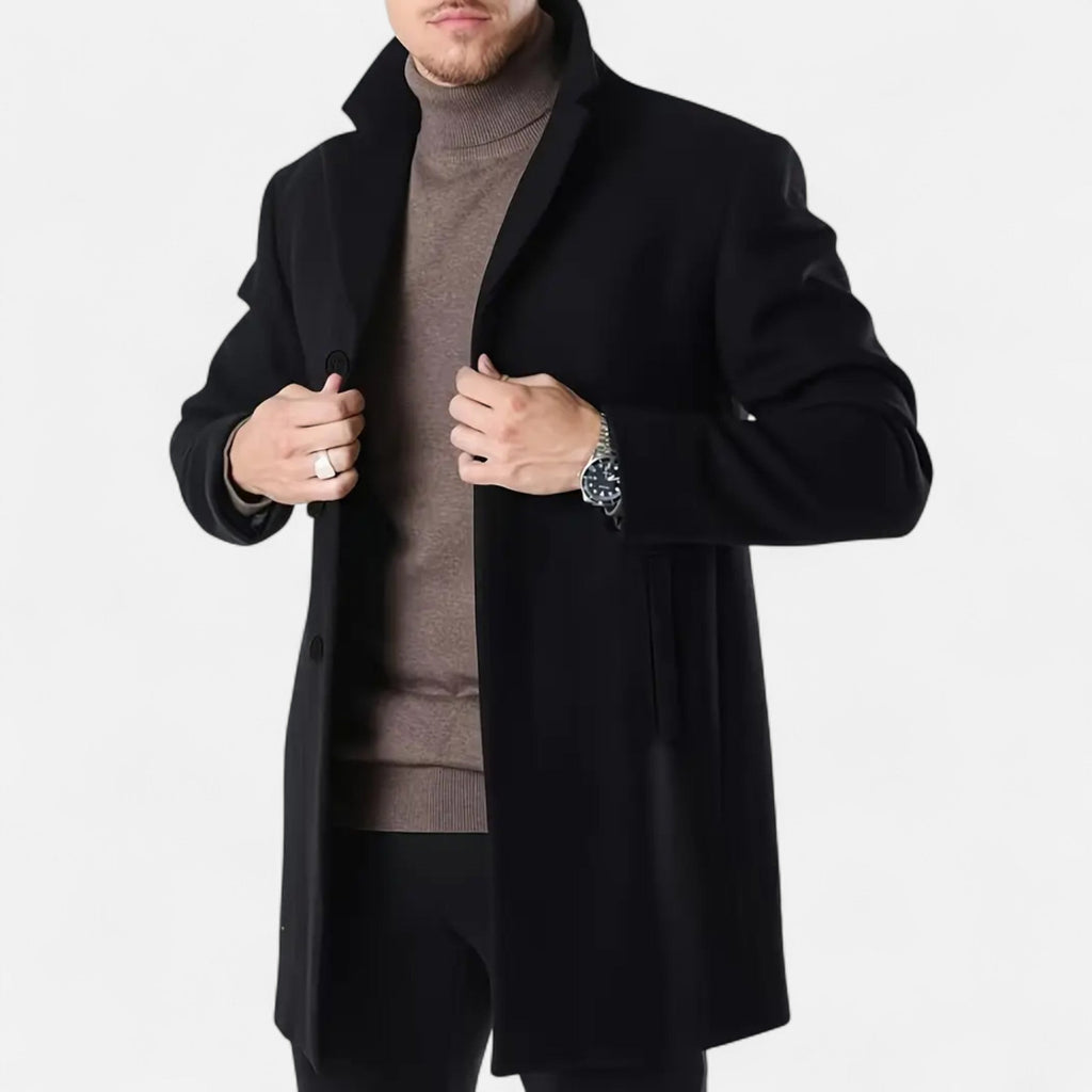 Devinton | Men's Winter Coat, Business Casual Style