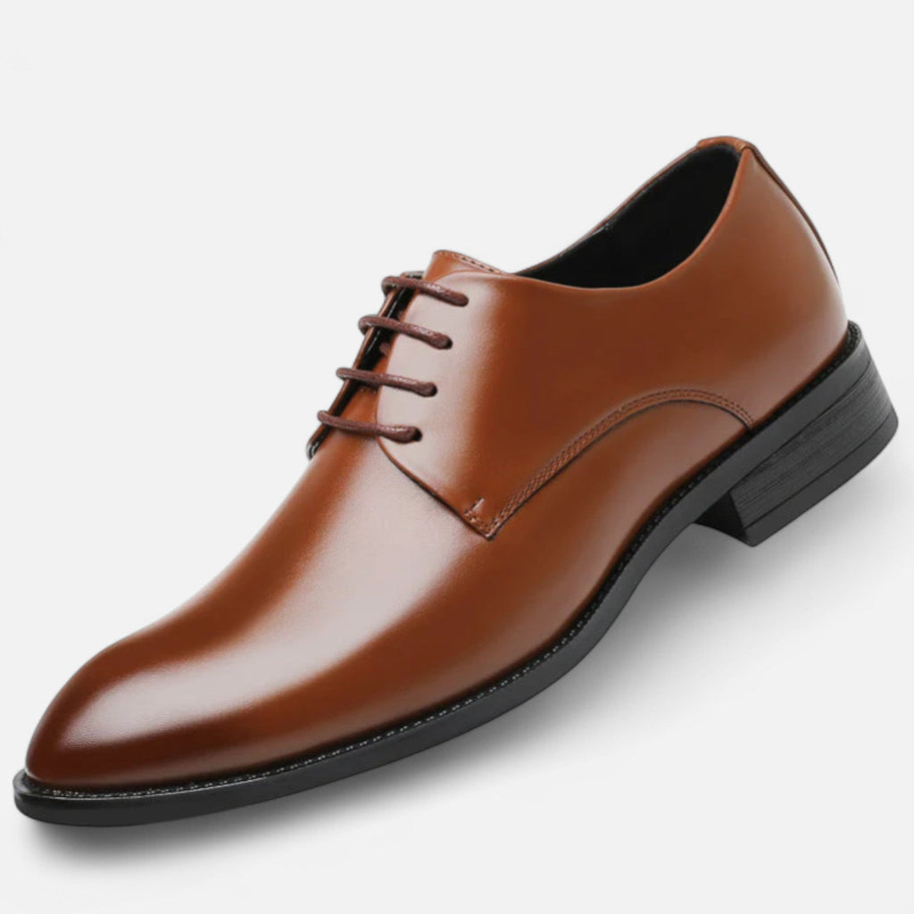 Devinton | Men's Elegant Winter Shoes with Classic Laces