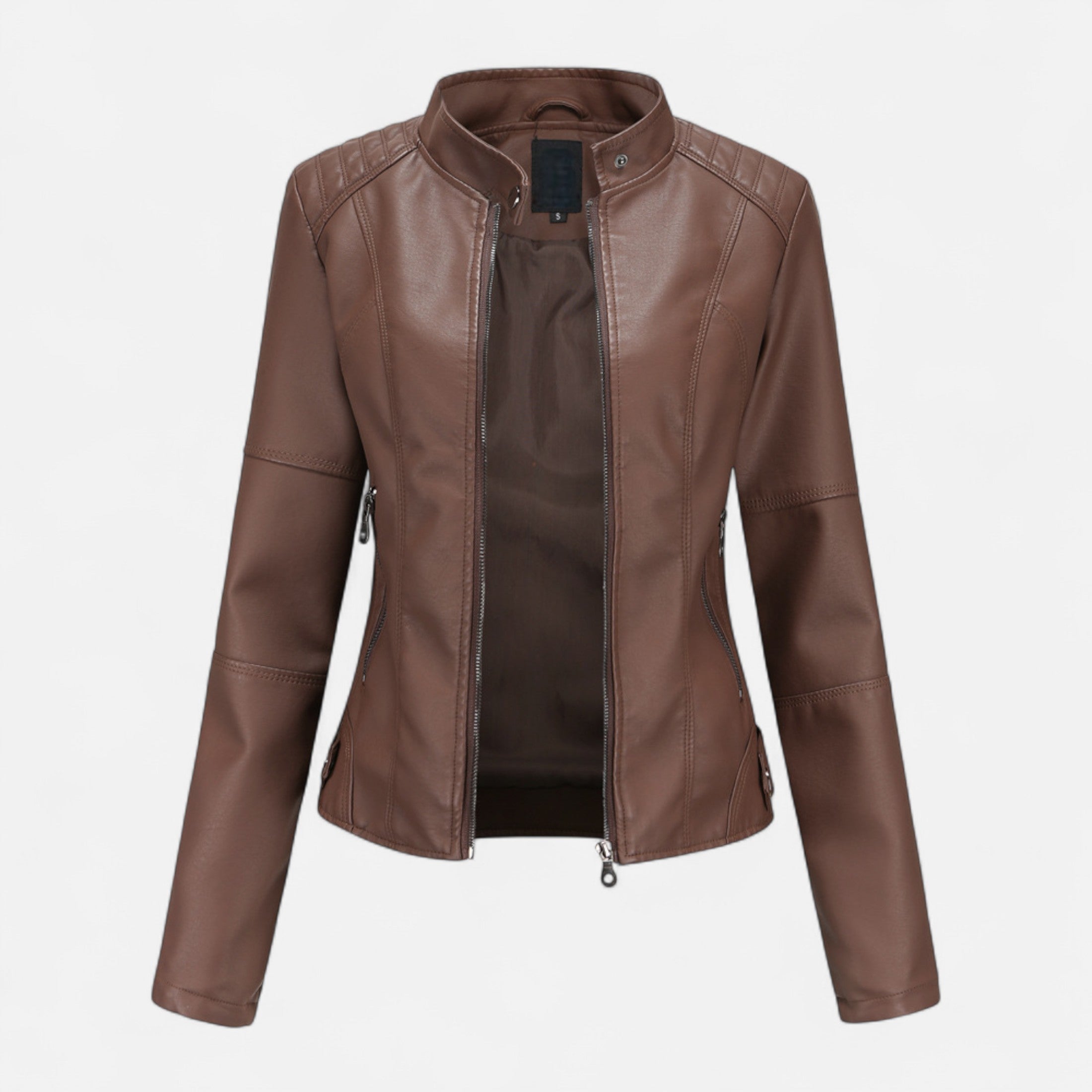 Devention | Women’s Leather Jacket– Heritage Chic