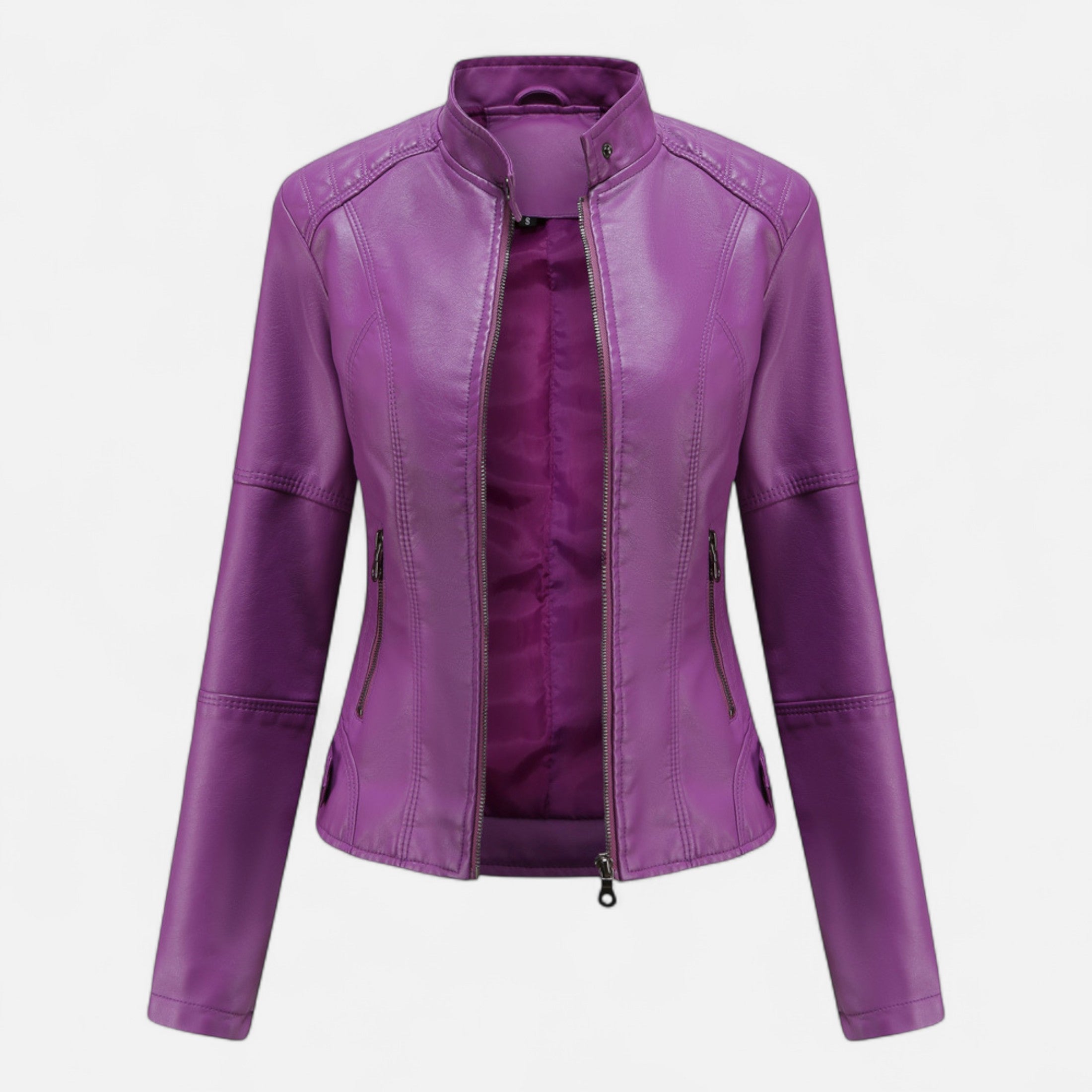 Devention | Women’s Leather Jacket– Heritage Chic