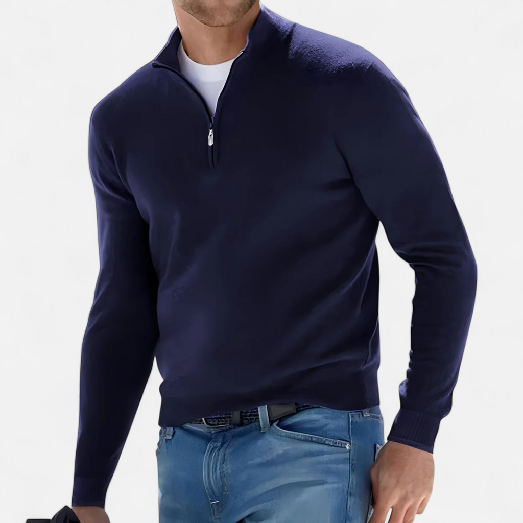 Devinton | Men’s Half-Zip Jumper