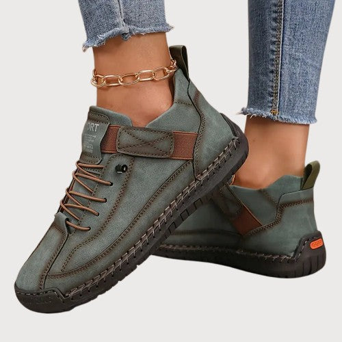 Dame Sneakers Bred Pasform Blød Sål Komfort Sko