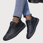 Dame Sneakers Bred Pasform Blød Sål Komfort Sko