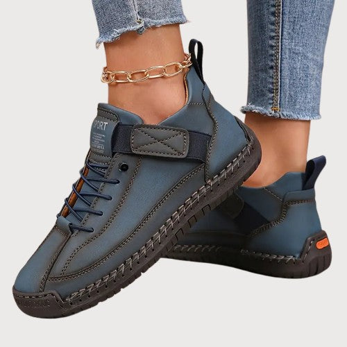 Dame Sneakers Bred Pasform Blød Sål Komfort Sko