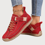 Dame Sneakers Bred Pasform Blød Sål Komfort Sko