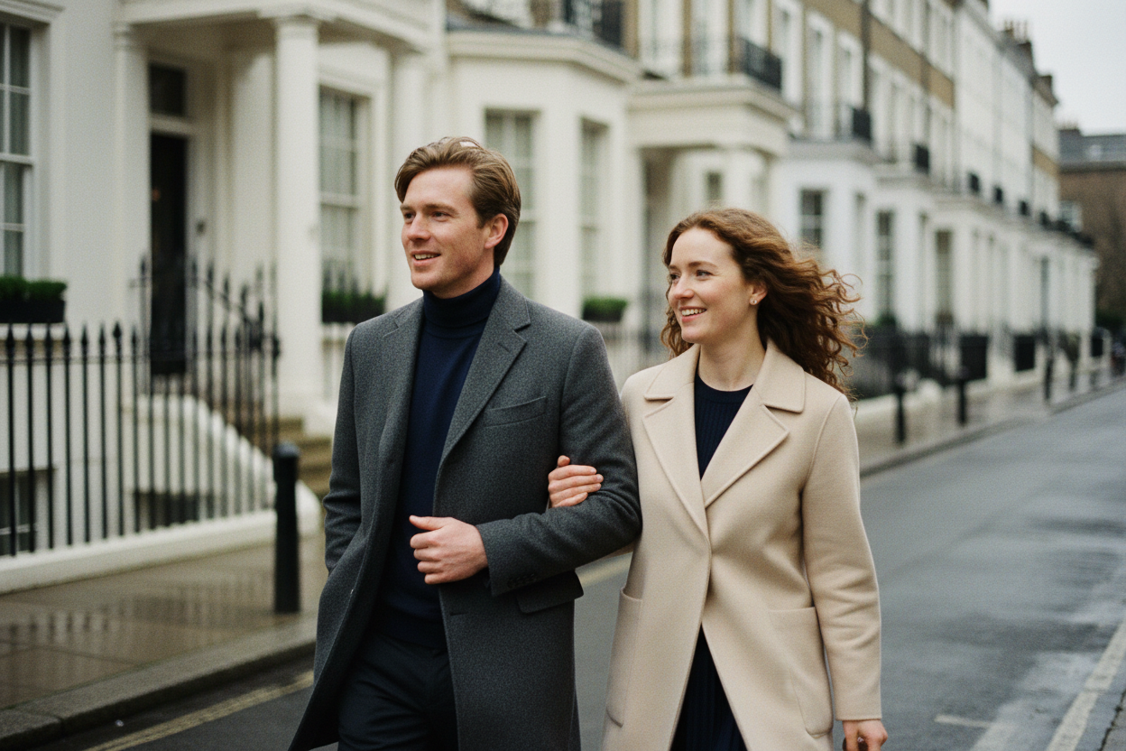 this is too A.i. looking, make the people realistic